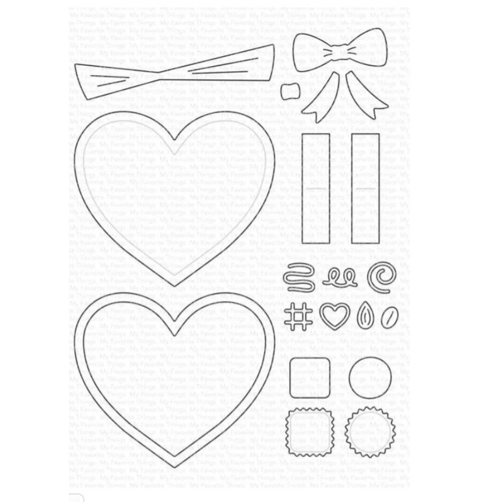 My Favorite Things MFT 2466 Box of Chocolates